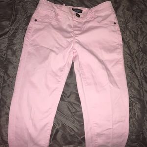 Light pink jeans